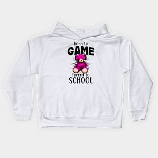 Gamer Bear Gaming Video Games Fun Kids Hoodie